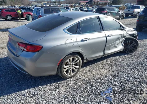 2015 Chrysler 200 Limited z USA, uszkodzony, nr VIN 1C3CCCAB7FN562998